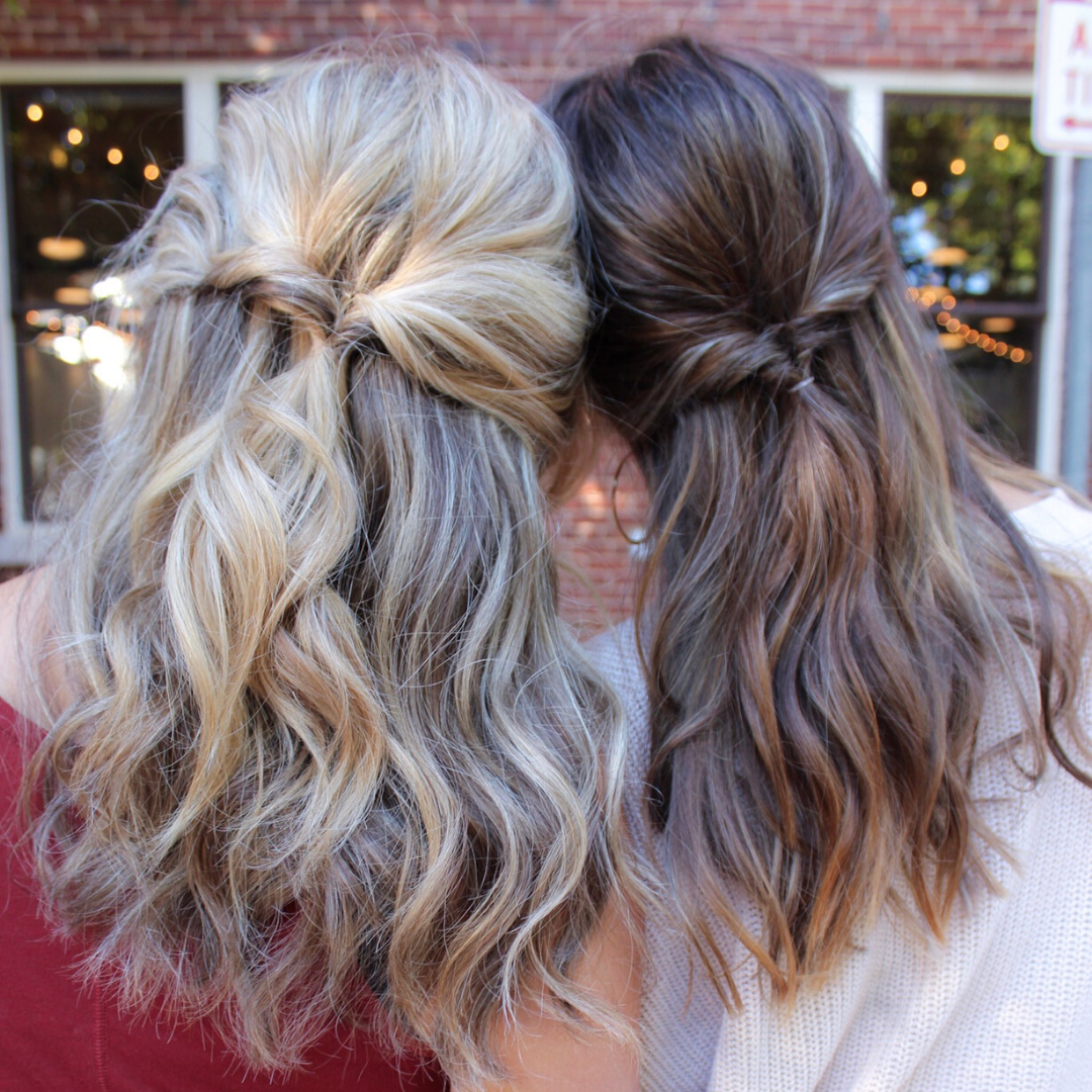 TWO-GIRLS-WITH-HALF-UP-CURLED-HAIR-STYLE