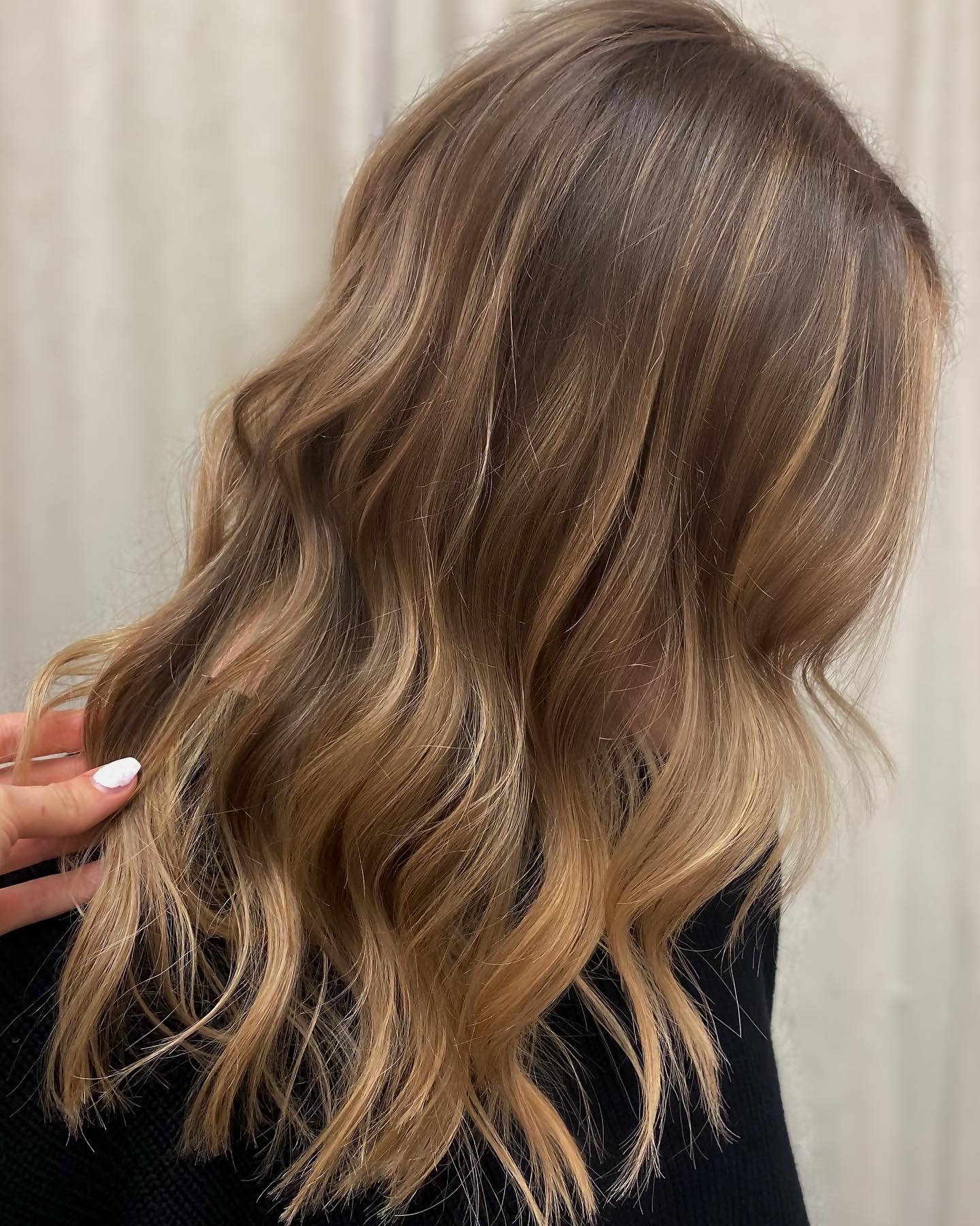 Brown balayage straight best sale