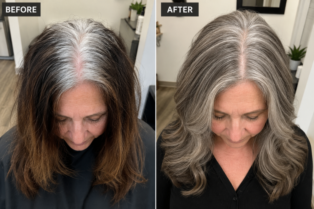 BEFORE-AND-AFTER-CORRECTIVE-GRAY-COLOR-SERVICE