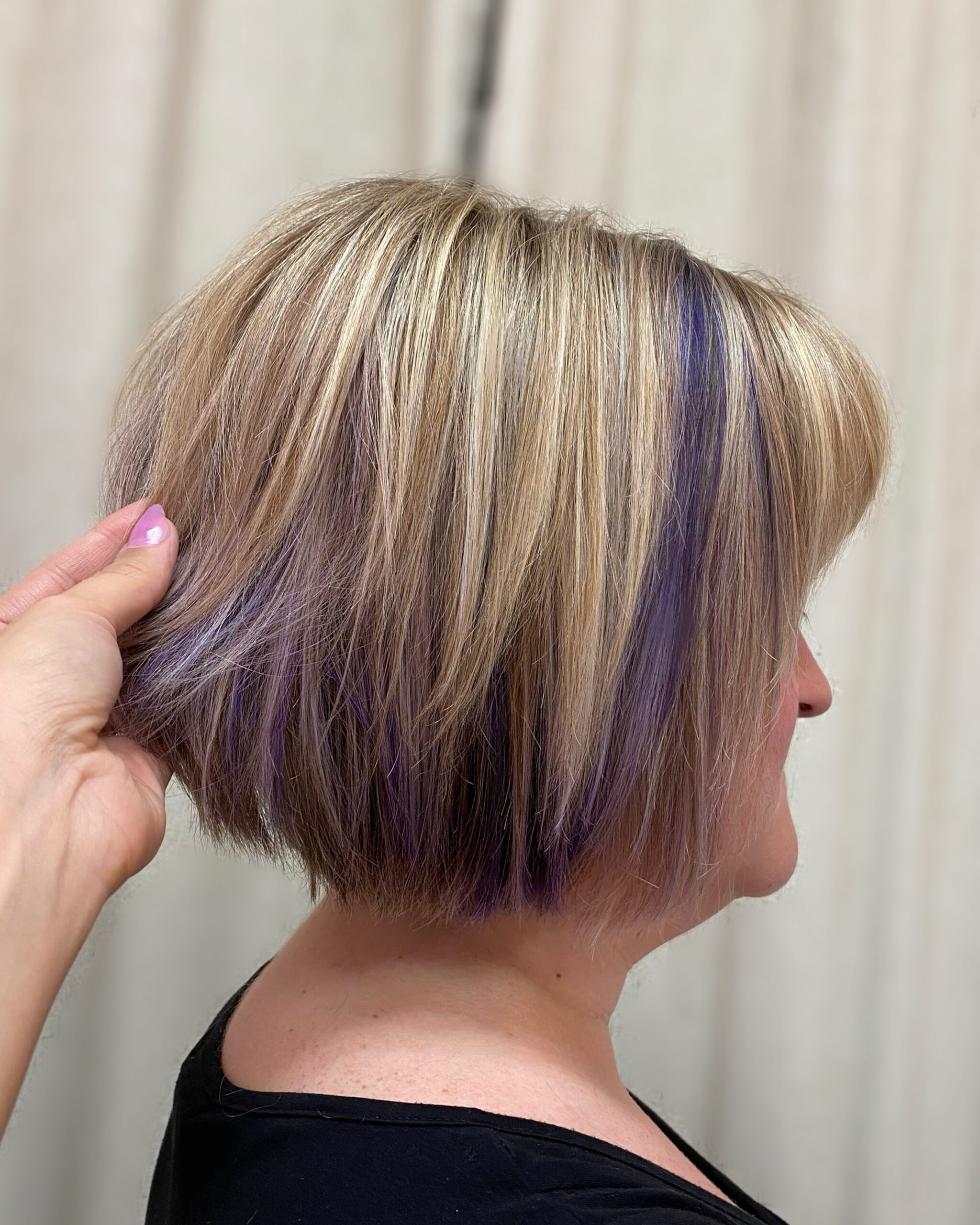 TRADITIONAL-HIGHLIGHTS-WITH-PURPLE-PEEKABOO-ON-BOB-HAIRCUT