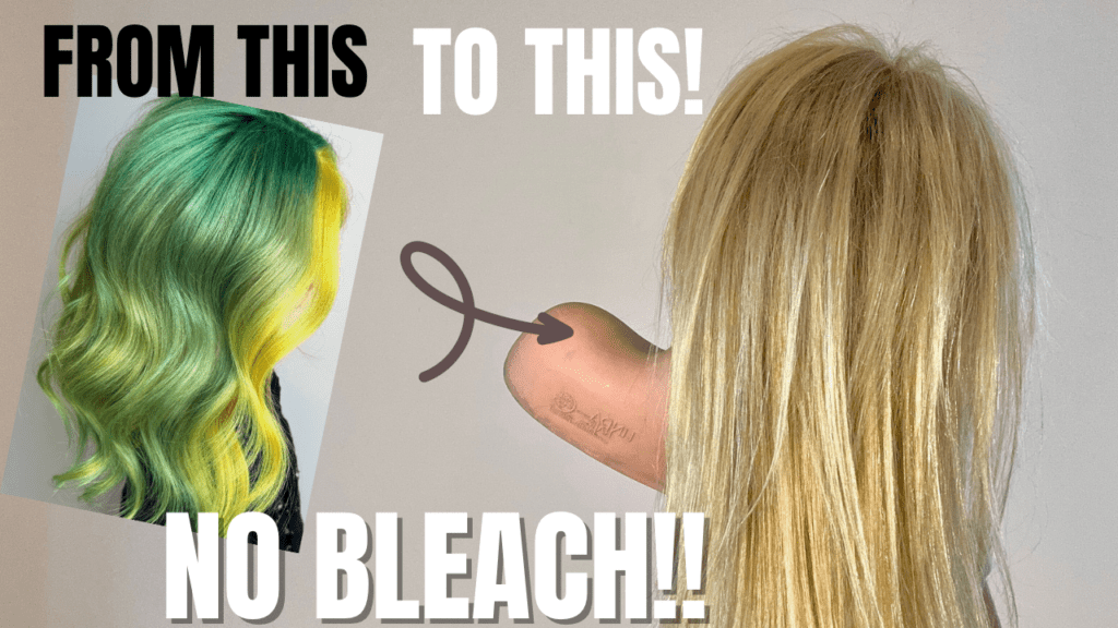 The Best Way To Remove Direct Dye Without Bleach! – Laura K Collins