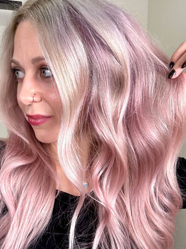 How To: Pastel Pink Hair Color For October