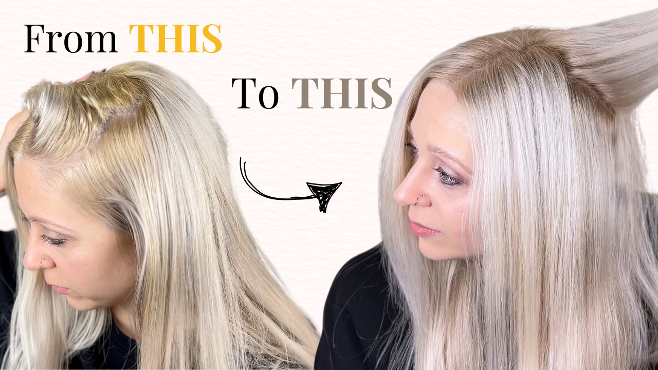 TONING-YELLOW-ROOTS-WITH-A-HAIR-TONER