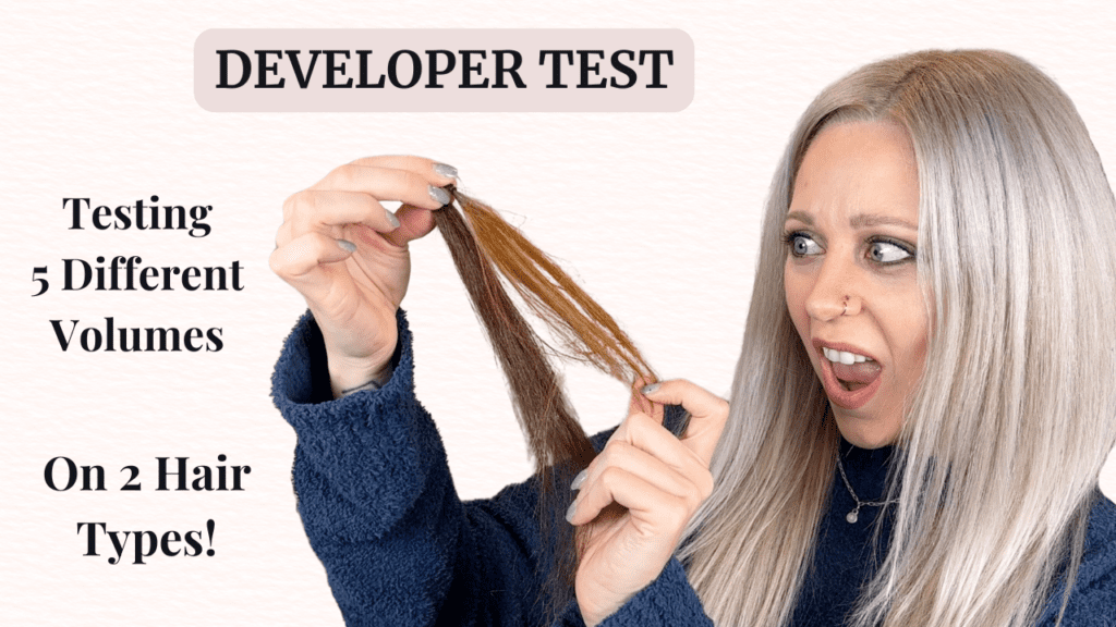 The Best Developer Volume Test For Your Hair Type