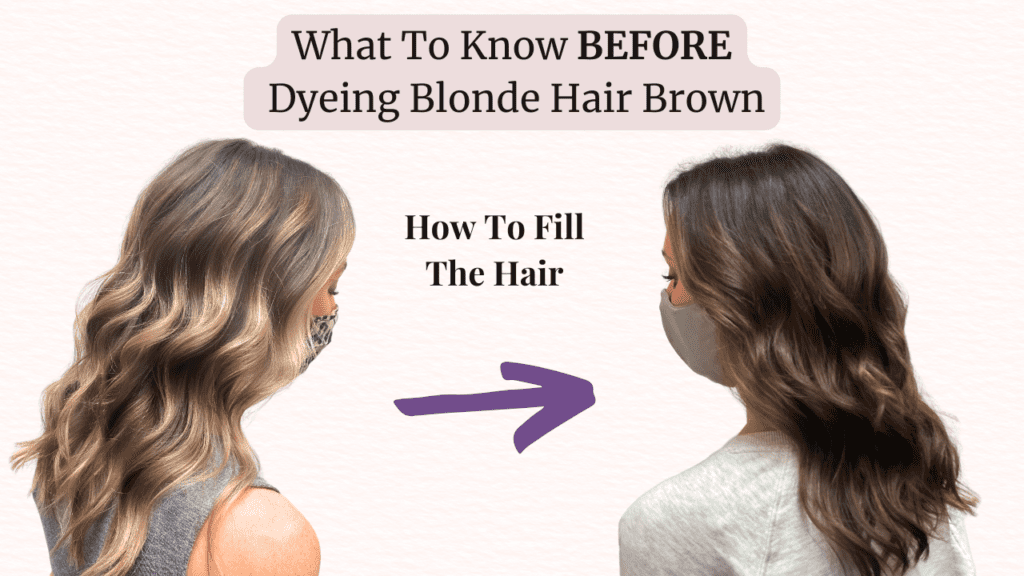 What You Should Know BEFORE Dyeing Blonde Hair Dark